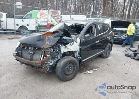 2013 Nissan Rogue S from USA, damaged, VIN JN8AS5MV1DW127915